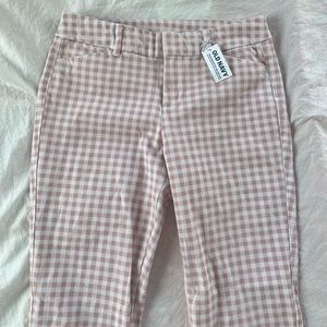 Old Navy Gingham Pixie Ankle Pants